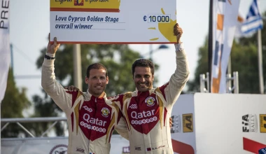 Ράλι Κύπρου: Al Attiyah ο μεγάλος νικητής