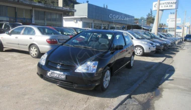 5 μεταχειρισμένα Honda Civic έως 5.900 ευρώ