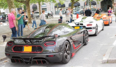 Ρεκόρ συγκέντρωσης ιδιοκτητών αυτοκινήτων Koenigsegg (video)