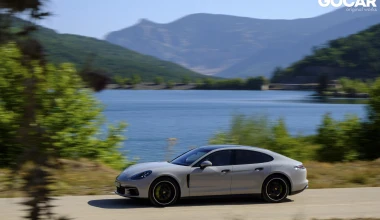 Με την Porsche Panamera 4 E-Hybrid στη λίμνη Δόξα