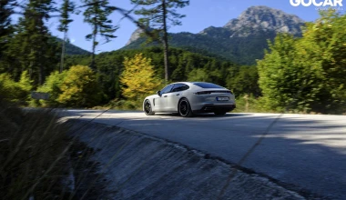 Με την Porsche Panamera 4 E-Hybrid στη λίμνη Δόξα