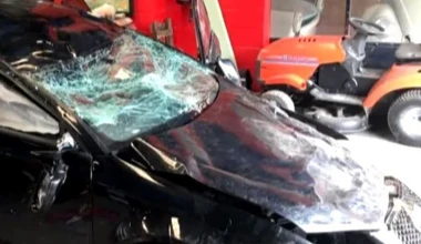 Audi RS3 «πέταξε» εκτός πίστας με 200 km/h (video)