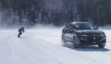 151,57 km/h πάνω σε μια σανίδα του snowboard