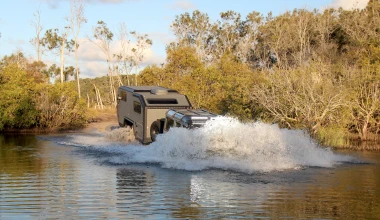 Ένα τροχόσπιτο που κάνει off road (vid)