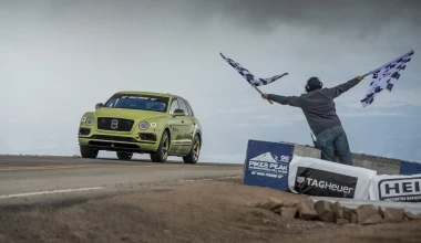 H Bentley Bentayga ξεχώρισε στο Pikes Peak