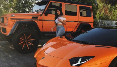 H Kylie Jenner ποζάρει με τη νέα της G550 4x4 2
