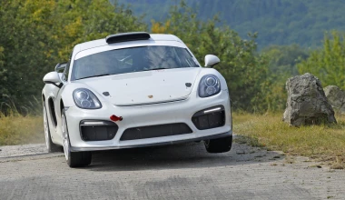 Η νέα Porsche Cayman GT4 Clubsport Rallye concept