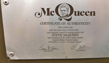 Θα αγόραζες το Jeep του Steve McQueen;