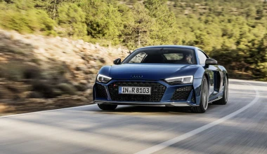 Νέο Audi R8 με ακόμη πιο δυνατό V10 (vid)