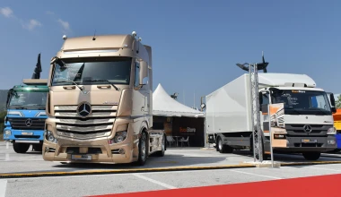Τα επαγγελματικά της Mercedes-Benz στην έκθεση Transport Show 2018