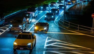 Πάνω από 200 Lamborghini γιορτάζουν στην Ιαπωνία