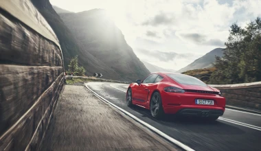 Νέες εκδόσεις με 2.0 turbo για τις Porsche Cayman και Boxster (vid)