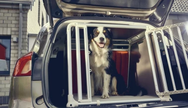 Πόσο ασφαλής είναι η μεταφορά ενός σκύλου με το αυτοκίνητο; (vid)