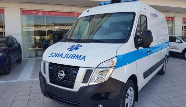 Το Nissan NV400 τώρα και σε ασθενοφόρο