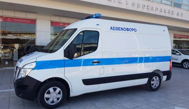 Το Nissan NV400 τώρα και σε ασθενοφόρο