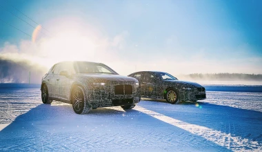 Τα τρία νέα ηλεκτρικά της BMW μαζί σε δοκιμές (vid)