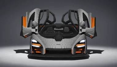 Το ομοίωμα από LEGO της McLaren Senna ζυγίζει 500 κιλά περισσότερο από το κανονικό μοντέλο