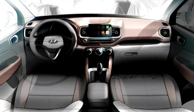 Τα σκίτσα του Hyundai Venue αφήνουν… υποσχέσεις