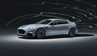 Rapide E: To πρώτο ηλεκτρικό της Aston Martin (vid)