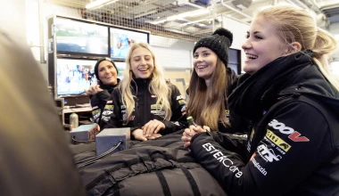 Μια ομάδα σούπερ κοριτσιών στις “24 ώρες του Nurburgring” (video)