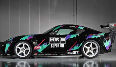 King of Drift: Ισχυρές δονήσεις από μια Toyota Supra των 690 ίππων (vid)