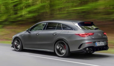 Mercedes-AMG CLA 45 Shooting Brake με 421 ίππους (video)