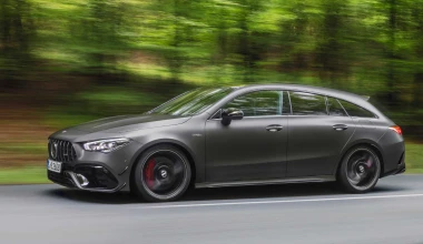 Mercedes-AMG CLA 45 Shooting Brake με 421 ίππους (video)