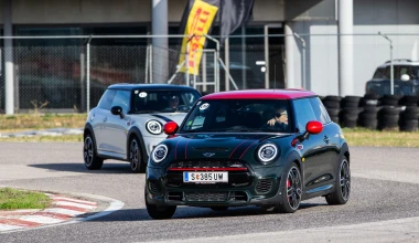 Τα MINI John Cooper Works στην πίστα των Μεγάρων