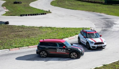 Τα MINI John Cooper Works στην πίστα των Μεγάρων