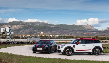 Τα MINI John Cooper Works στην πίστα των Μεγάρων