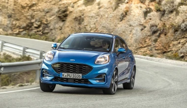Ford Puma: Το SUV που ενημερώνει όταν υπάρχει ατύχημα μετά τη στροφή