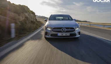 Με την Mercedes Benz A-Class στην Παραλιακή Σουνίου. Στην αφρόκρεμα με την αφρόκρεμα