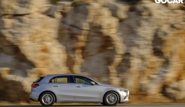 Με την Mercedes Benz A-Class στην Παραλιακή Σουνίου. Στην αφρόκρεμα με την αφρόκρεμα