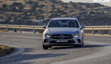 Με την Mercedes Benz A-Class στην Παραλιακή Σουνίου. Στην αφρόκρεμα με την αφρόκρεμα 
