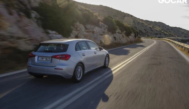 Με την Mercedes Benz A-Class στην Παραλιακή Σουνίου. Στην αφρόκρεμα με την αφρόκρεμα