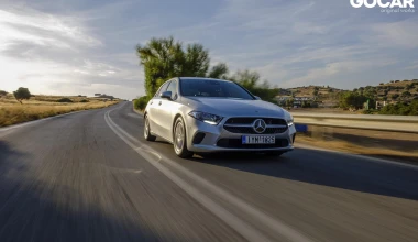 Με την Mercedes Benz A-Class στην Παραλιακή Σουνίου. Στην αφρόκρεμα με την αφρόκρεμα 