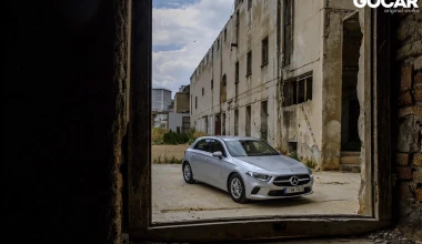 Με την Mercedes Benz A-Class στην Παραλιακή Σουνίου. Στην αφρόκρεμα με την αφρόκρεμα