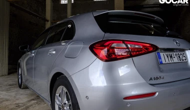 Με την Mercedes Benz A-Class στην Παραλιακή Σουνίου. Στην αφρόκρεμα με την αφρόκρεμα