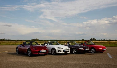 Αφιέρωμα Mazda MX-5: Τέσσερις γενιές Jinba-Ittai