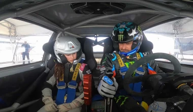 Στα χνάρια του πατέρα της η 13χρονη κόρη του Ken Block (video)