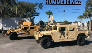 Ψάχνεις κάτι επιβλητικό; Τι λες για ένα στρατιωτικό Humvee;