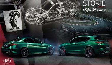 Ιστορίες της Alfa Romeo: H Giulia και η Stelvio εκφράζουν 110 χρόνια υπεροχής