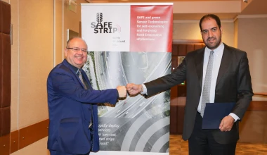 Δοκιμές στην Ελλάδα: Λωρίδες στο δρόμο που «επικοινωνούν» με τα οχήματα (video)