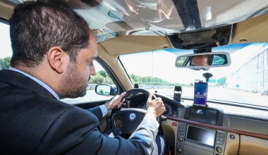 Δοκιμές στην Ελλάδα: Λωρίδες στο δρόμο που «επικοινωνούν» με τα οχήματα (video)