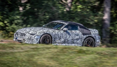 «Κατασκοπευτικές» εικόνες της νέας Mercedes SL Roadster