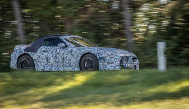 «Κατασκοπευτικές» εικόνες της νέας Mercedes SL Roadster