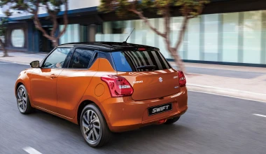 Αυτές είναι οι τιμές του ανανεωμένου Suzuki Swift