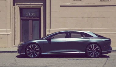 Lucid Air: Ο αντίπαλος του Tesla Model S έχει ισχύ που ξεπερνά τους 1.000 ίππους!