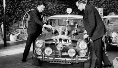 O ‘Θρύλος’ Paddy Hopkirk θυμάται το κατόρθωμά του στο Monte Carlo Rally του 1964 με το κλασικό Mini Cooper S