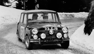 O ‘Θρύλος’ Paddy Hopkirk θυμάται το κατόρθωμά του στο Monte Carlo Rally του 1964 με το κλασικό Mini Cooper S